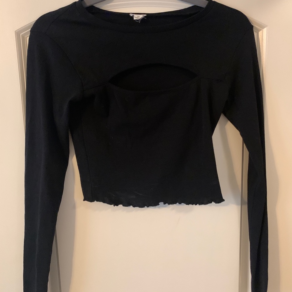 Black Garage long sleeve top